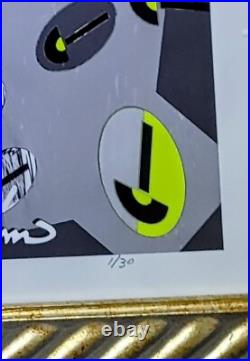 Micky Mouse Limited Edition Print, 1/30, Framed, 17x17