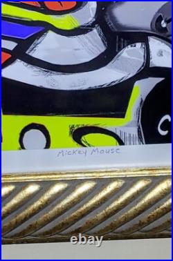 Micky Mouse Limited Edition Print, 1/30, Framed, 17x17