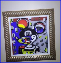 Micky Mouse Limited Edition Print, 1/30, Framed, 17x17