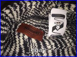 Missoni Winter Warm Black & White Knit Stylish Turban! Cozy Warmness Piece