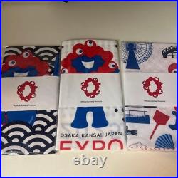 Miyakumyaku Tenugui 3-piece hand towel set Osaka Expo 2025 Limited Edition