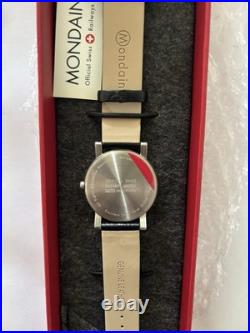 Mondaine Official Swiss Railway Watch SBB CFF FFS Excellent Unworn Condition