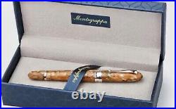 Montegrappa Liberty Limited Edition 50 Pieces, Celluloid And Silver Pen