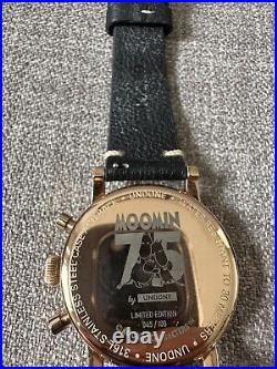 Moomin chronograph watch rose gold UNDONE Limited edition of 100 pieces