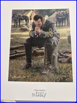 Mort Kunstler Divine Guidance Print Unframed LE 816/1150 COA Original Box