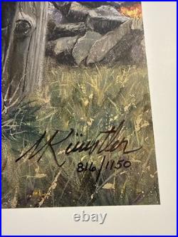 Mort Kunstler Divine Guidance Print Unframed LE 816/1150 COA Original Box