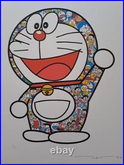Murakami Takashi Signed Doraemon Here We Go! Certificate