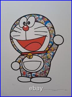 Murakami Takashi Signed Doraemon Here We Go! Certificate
