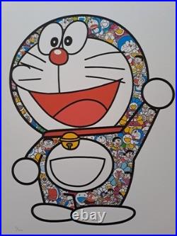 Murakami Takashi Signed Doraemon Here We Go! Certificate