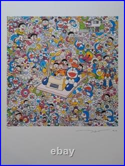 Murakami Takashi Signed Many Things Await Beyond Anywhere Door Certificate