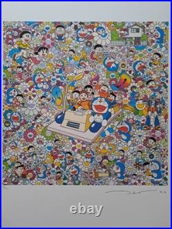 Murakami Takashi Signed Many Things Await Beyond Anywhere Door Certificate