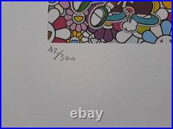 Murakami Takashi Signed Many Things Await Beyond Anywhere Door Certificate