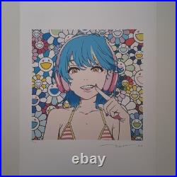 Murakami Takashi Signed Mebae Smile Certificate