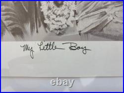 My Little Boy and is a limited edition piece by artist Penni Anne Cross, COA