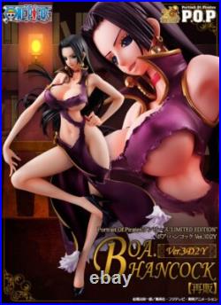 NEW MegaHosue Portrait. Of. Pirates One Piece LIMITED EDITION Boa Hancock Ver. 3D