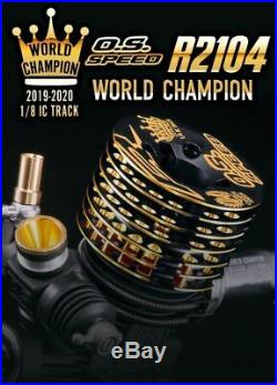 NEW! OS Speed R2104 World Champion WC Limited Edition 1/8 ON ROAD 300 Pieces