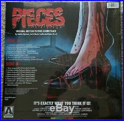 NEW! Pieces (1983) Arrow Limited Edition Blu-Ray Box Set Vinyl Soundtrack Jigsaw