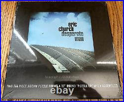 NEW, SEALED Limited Edition ERIC CHURCH Desperate Man 244 Piece PUZZLE 12 Round