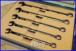NEW Snap-On Tool Limited Edition 75th Anniversary 5 Piece Wrench Set USA IN BOX