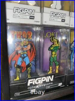 NYCC 2019 LIMITED EDITION Thor & Loki FiGPiN Set 500 Pieces Super Rare Hard Find