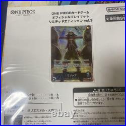 Nami One Piece Playmat Official Limited Edition Vol. 3 Usopp card included New
