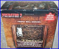 Neca Predator Trophy Wall Diorama Limited Edition 5000 Pieces Reel Toys Nm
