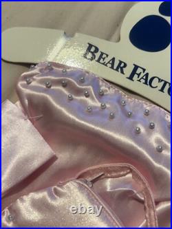 New Bear Factory Pink Evening Dress Prom Outfit 4 Piece Limited Edition Rare