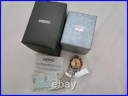 New Seiko 5 Sports Custom Watch Beatmaker Limited Edition 2021 Pieces SRPH19