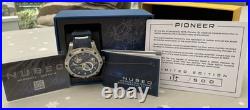 Nubeo Watch PIONEER BRIDGE TWO HANDS BLUE MARINE NB-6048-02