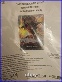 ONE PIECE CARD GAME Official Playmat Limited Edition Vol. 5 (Playmat & leader)