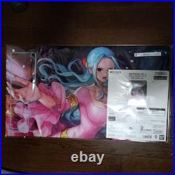 ONE PIECE Card Game Official Playmat Limited Edition Nefertari Vivi Promo Card