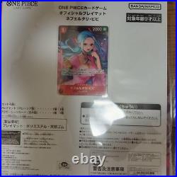 ONE PIECE Card Game Official Playmat Limited Edition Nefertari Vivi Promo Card
