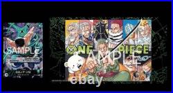 ONE PIECE Card Game Official Playmat Limited Edition Vol. 4 Zoro with Promo Card