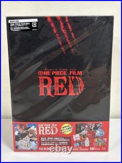 ONE PIECE FILM RED Deluxe Limited Edition 4K ULTRA HD Blu-ray DVD Postcards