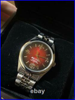 ONE PIECE Fire Fist Ace Trace Watch Red Dial Limited Edition RARE ONEPIECE