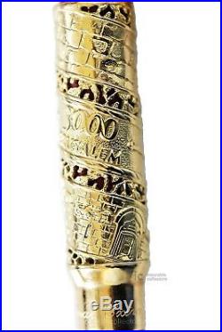 Omas Jerusalem 18k Gold 3000 Years Limited Edition 1996/ 500 Pieces