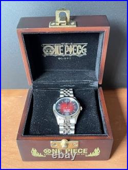 One Piece Ace Fire Fist Memorial Watch Limited Edition Hard to Find