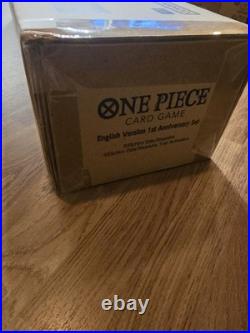 One Piece Card Game English Version 1st Anniversary Set New