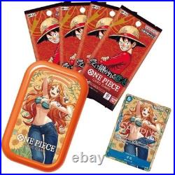 One Piece Card Game Mini Tin Pack Set Vol2 Japanese Version Factory Sealed TS-02
