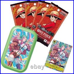 One Piece Card Game Mini Tin Pack Set Vol2 Japanese Version Factory Sealed TS-02