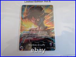One Piece Card Game Official Playmat Limited Edition Vol. 5 (Playmat & Leader)