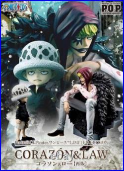 One Piece Corazon & Law Figure P. O. P Portrait Of Pirates LIMITED EDITION
