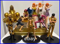 One Piece Film Gold Figure Set Limited Edition 10pcs Collectors Item