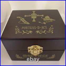 One Piece Fire Fist Ace Memorial Watch Limited Edition 9999pcs M Size New