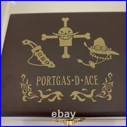 One Piece Fire Fist Ace Memorial Watch Limited Edition 9999pcs M Size New