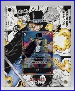 One Piece Limited Edition Card Acrylic Stand Sabokomipara For Display