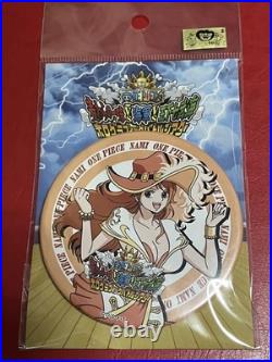 One Piece Nami Holographic Battle Theater Button Badge Odaiba Limited Edition