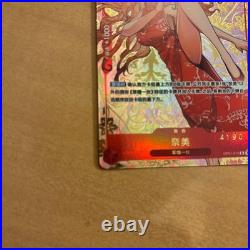 One Piece Nami Red Serial Number Chinese Card Rare Parallel Limited Edition JP