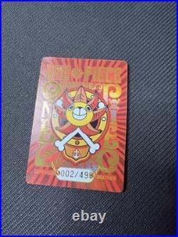One Piece OP-LBR-06 002 / 499 Limited Edition Numbed Card