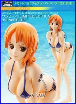 One Piece P. O. P. Nami Limited Edition Blue Swimsuit Ver. 1/8 Scale PVC Figure
